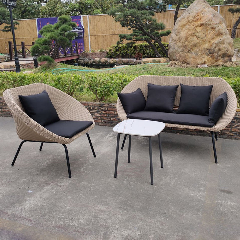 Rattan Sofa Couch Set Garden Plus