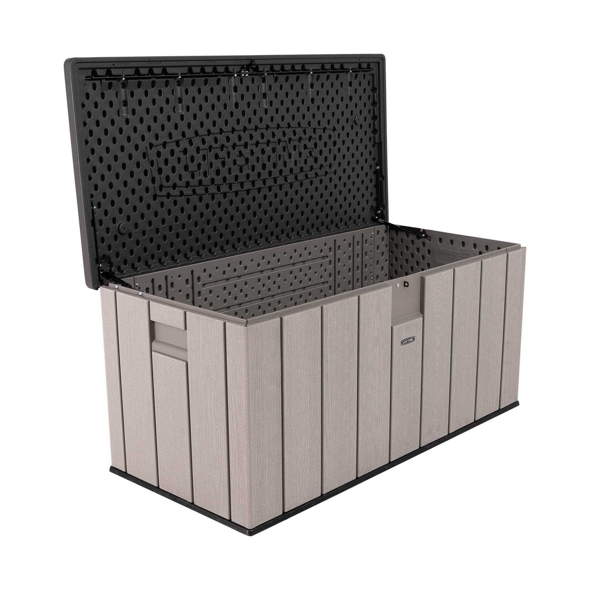 Lifetime Outdoor Plastic Toy Storage Box Garden Plus