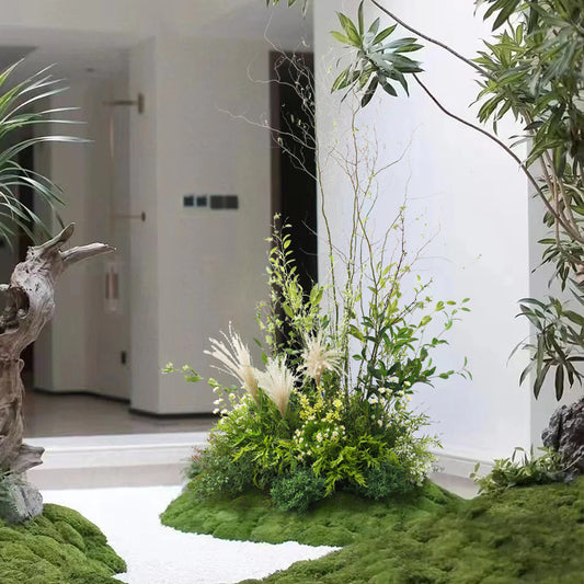 Large Mori Style Plant Landscape Decoration Floral Piece