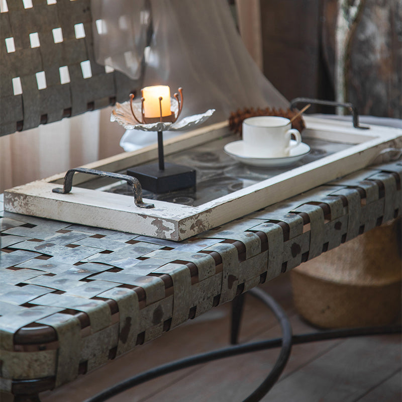 Villa Vintage Garden Iron Armchair Garden Plus