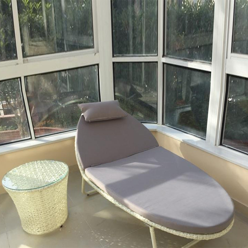 Rattan Lying Bed Garden Plus