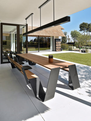 One-Piece Bench Combination Garden Plus