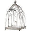 Retro Iron Art Bird Cage Candle stand Garden Plus