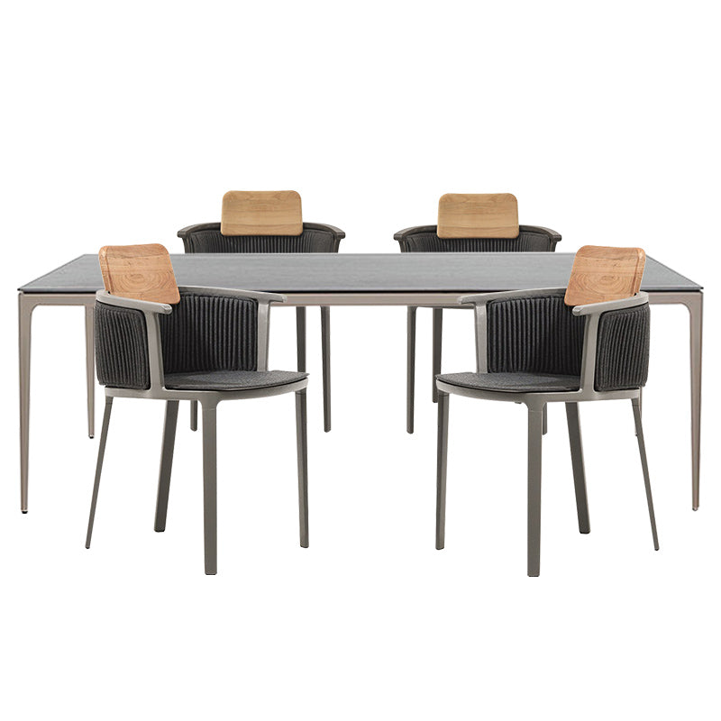 Rattan Table and Chair Set Garden Plus