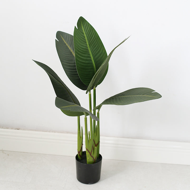 Simulation Bird of Paradise Leaf Decoration Pieces Garden Plus