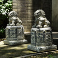 Lion Stone Statue Garden Plus