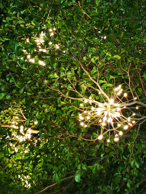 Solar Fireworks Hanging Light Garden Plus