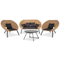 Rattan Sofa Couch Set Garden Plus