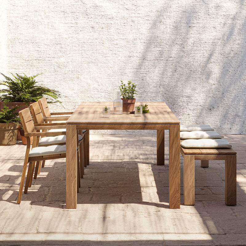 Teak Long Table and Chair Garden Plus