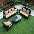 Rattan Sofa Set 14 Garden Plus