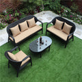 Rattan Sofa Set 14 Garden Plus
