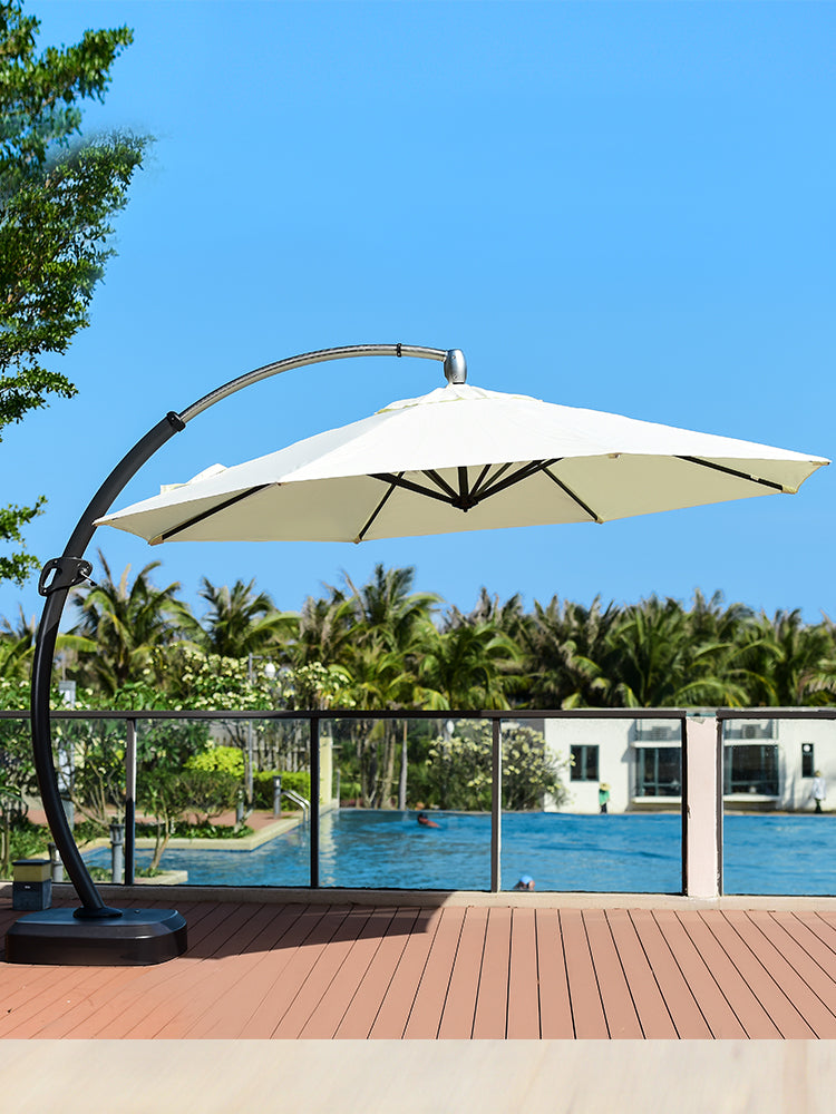 Outdoor Deluxe Curvy Umbrella Garden Plus