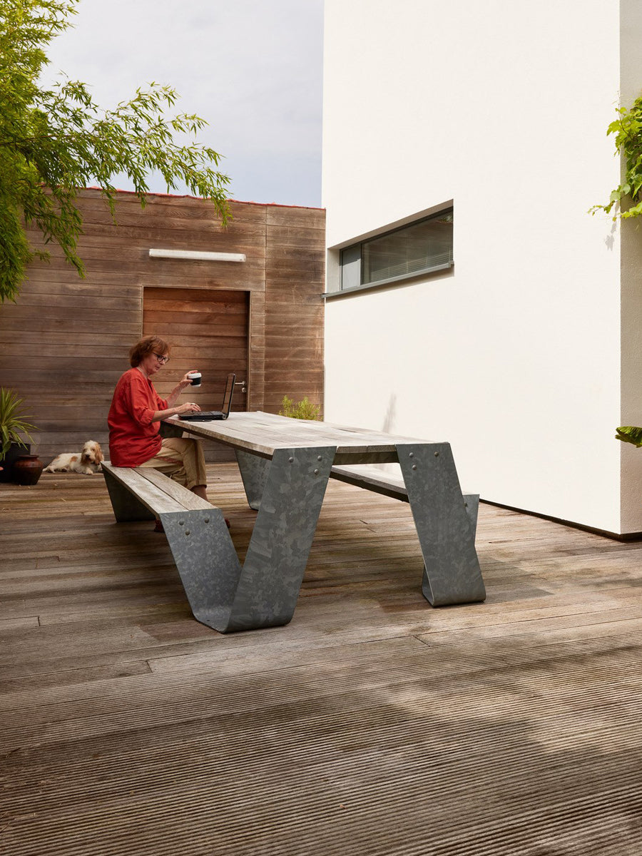 One-Piece Bench Combination Garden Plus