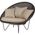 Rattan Small Sofa Couch Garden Plus