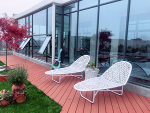 Rattan Lying Bed Garden Plus