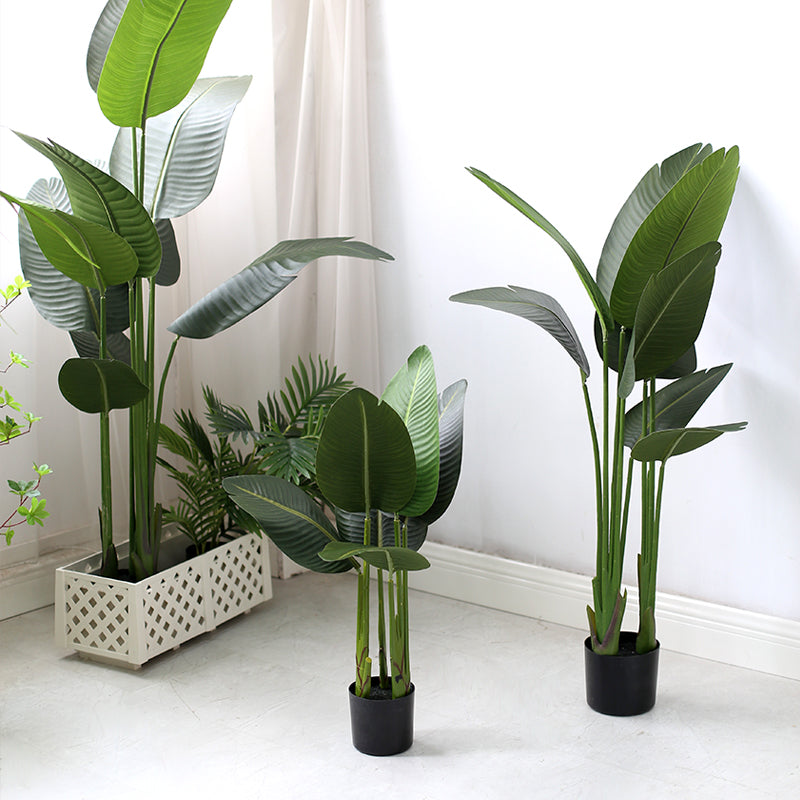 Simulation Bird of Paradise Leaf Decoration Pieces