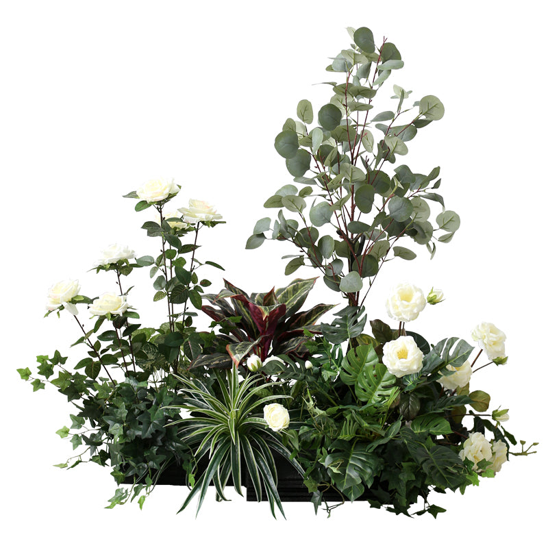 Landscaping Simulation Green Apple Leaf Plant and Flower Piece Garden Plus