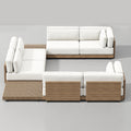 Solid Wood Sofa Set Garden Plus