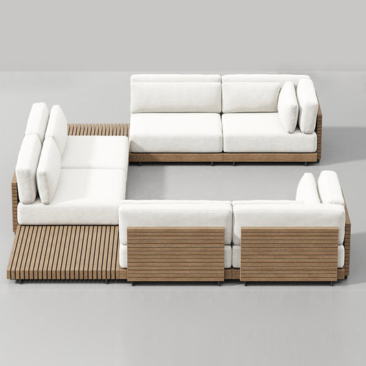Solid Wood Sofa Set
