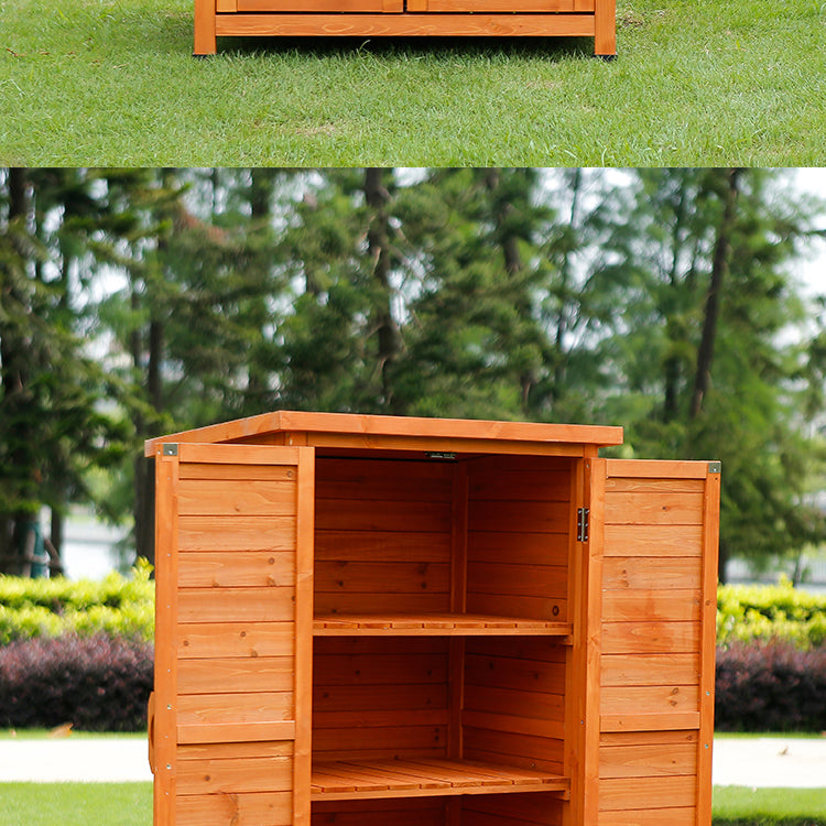 Outdoor wooden storage Garden Plus