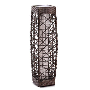 Solar Rattan Lawn Lamp Garden Plus
