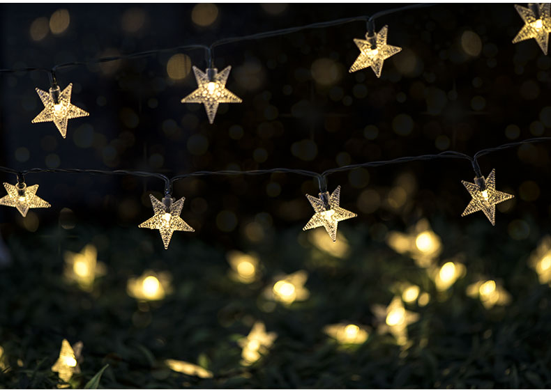 Solar LED Star Light String Garden Plus