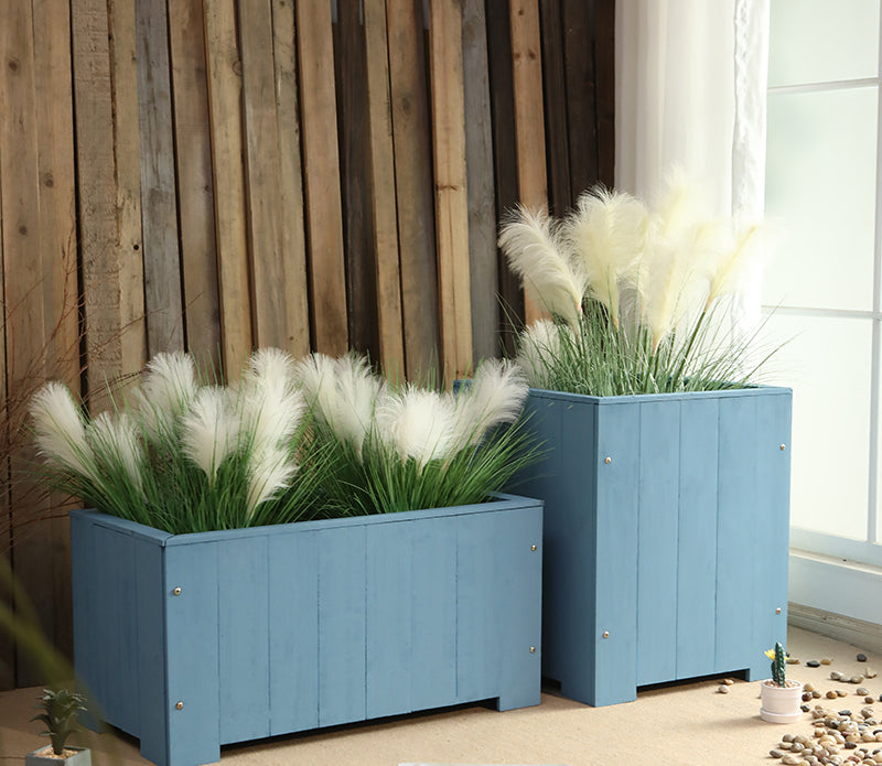 Outdoor Wood Flower Box Garden Plus