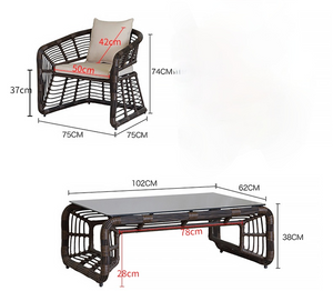 Sofa set No.33 Garden Plus