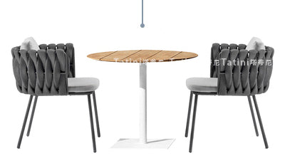 Rattan Chair and Table Combination Garden Plus