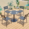 Aluminum Table and Chair Combination Garden Plus