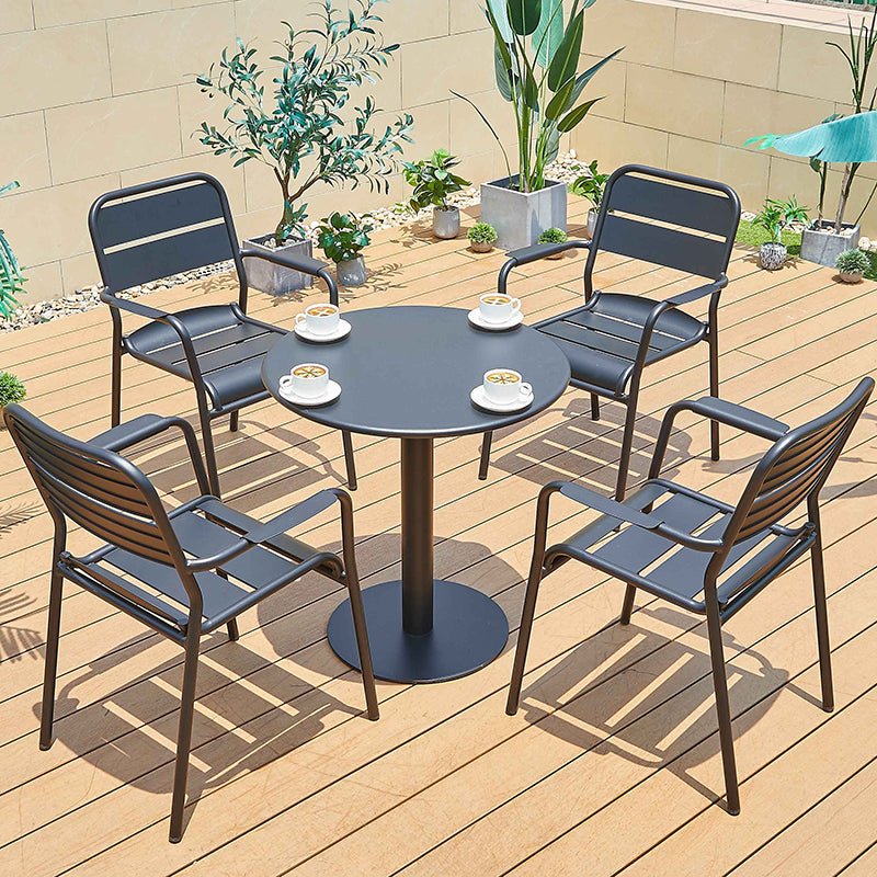 Aluminum Table and Chair Combination Garden Plus