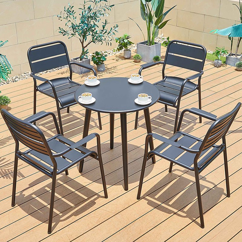 Aluminum Table and Chair Combination Garden Plus