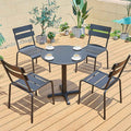 Aluminum Table and Chair Combination Garden Plus