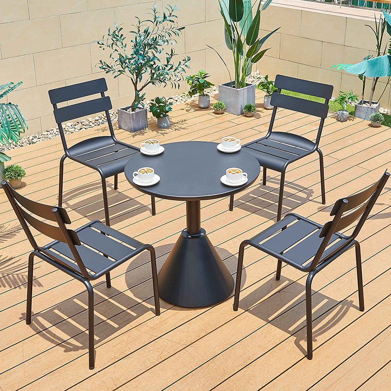 Aluminum Table and Chair Combination Garden Plus