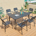 Aluminum Table and Chair Combination Garden Plus