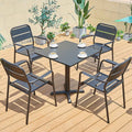 Aluminum Table and Chair Combination Garden Plus