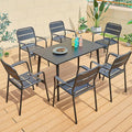 Aluminum Table and Chair Combination Garden Plus