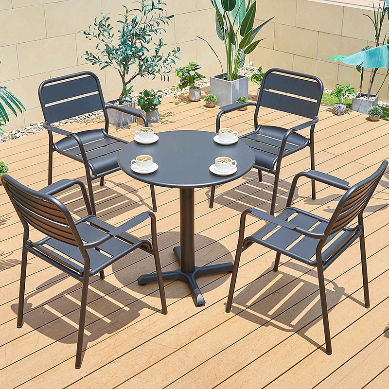 Aluminum Table and Chair Combination Garden Plus