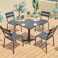 Aluminum Table and Chair Combination Garden Plus