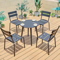 Aluminum Table and Chair Combination Garden Plus