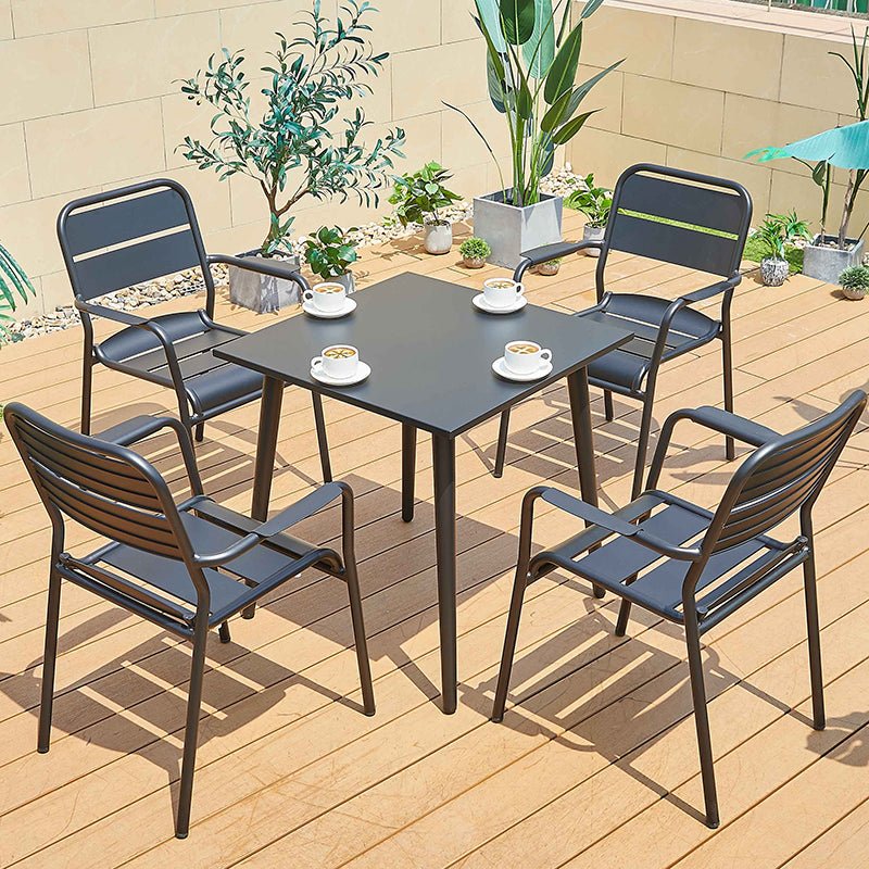 Aluminum Table and Chair Combination Garden Plus