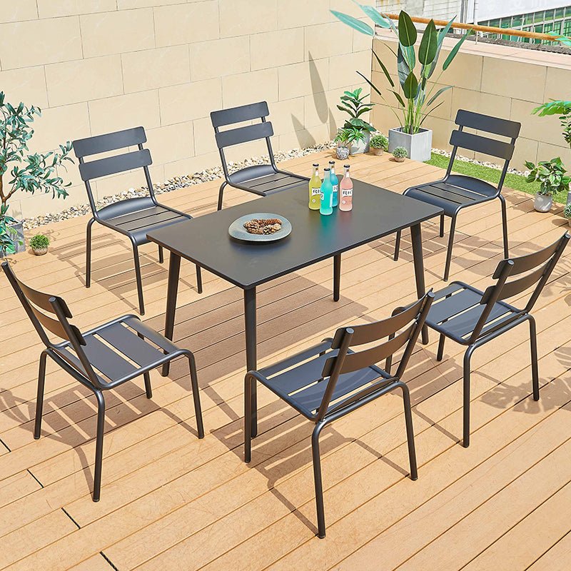 Aluminum Table and Chair Combination Garden Plus