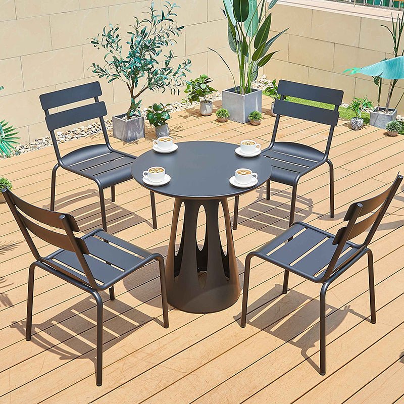 Aluminum Table and Chair Combination Garden Plus