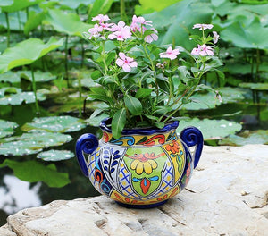 American Style Rural Hand-painted Ceramic Vase Garden Plus