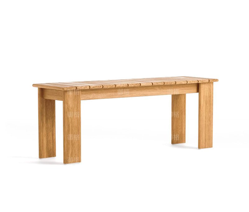 Antiseptic Wood Long Table and Chair Garden Plus