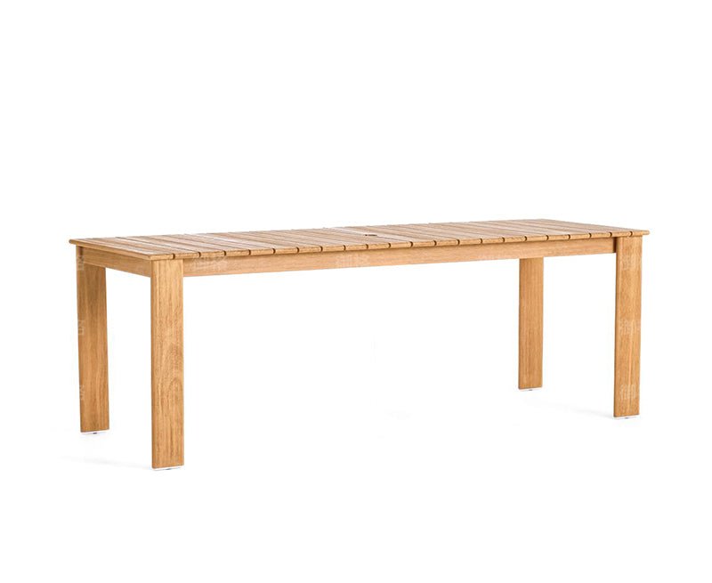 Antiseptic Wood Long Table and Chair Garden Plus