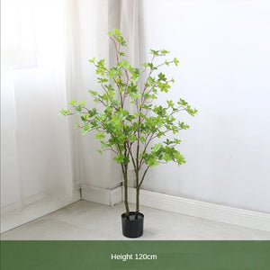 Artificial Bell Tree Drunk Wood Decoration Pieces Garden Plus