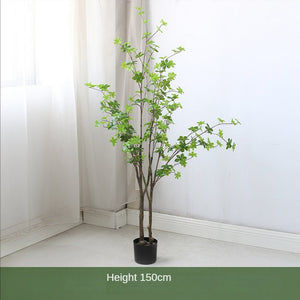 Artificial Bell Tree Drunk Wood Decoration Pieces Garden Plus