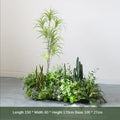 Artificial Cactus Bonsai Landscape Set Plant Decoration Pieces Garden Plus