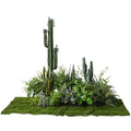 Artificial Cactus Bonsai Landscape Set Plant Decoration Pieces Garden Plus